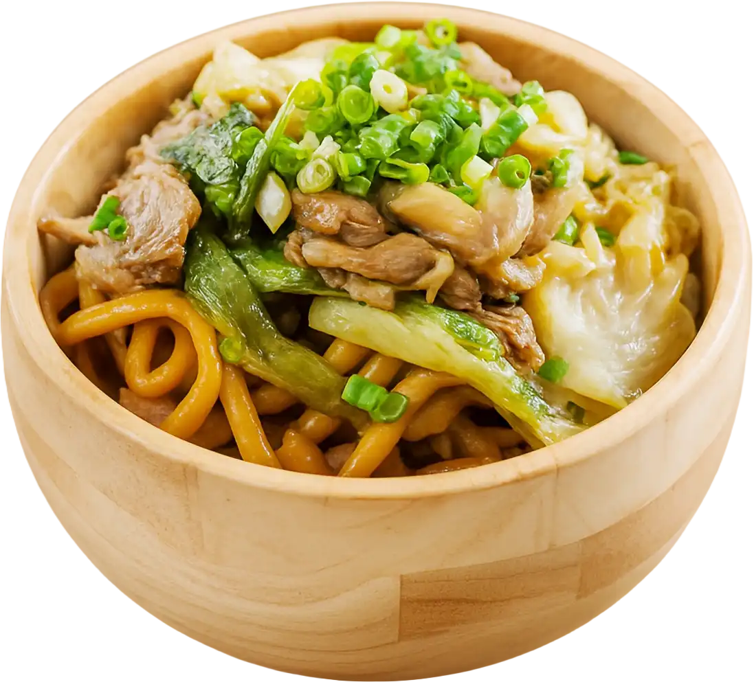 原味牛肉/豬肉熱炒烏冬麵