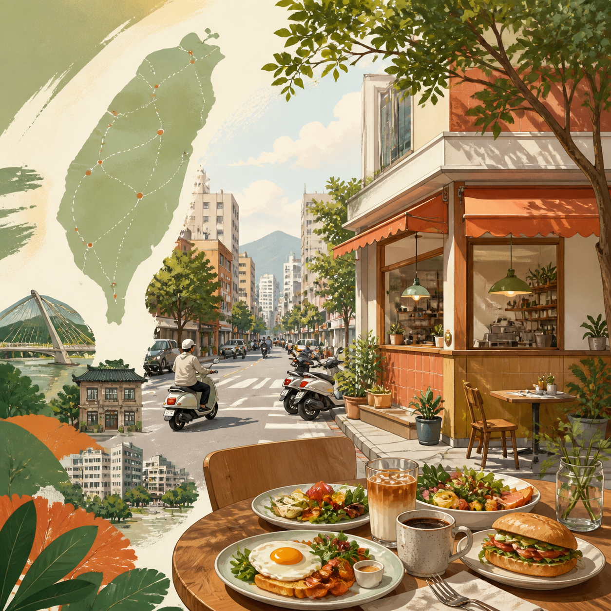 台灣早午餐日常：從台中走向更多街區